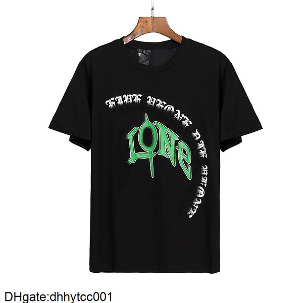 

2022ss new designer large big reflective v friends men women t shirts casual smoke angel loose lovers luxury short vlones sizy, White;black