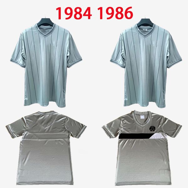 

new castle 1984 1985 1986 1987 retro soccer jerseys vintage classic football shirts 84 85 86 87 home away gray united thailand quality s-2xl, Black;yellow