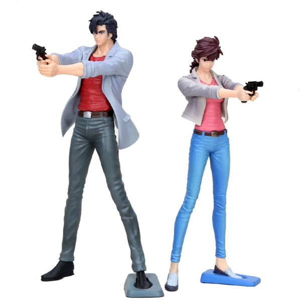 18-20cm City Hunter CRIADOR Ryo Saeba Kaori Makimura Figura Modelo Brinquedos Bonecas Figurals EM ESTOQUE 220602