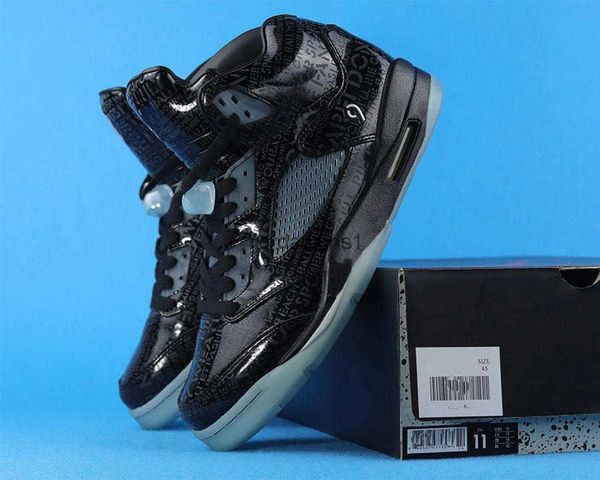 

shoes jumpman v 5 doernbecher limnous black basketball outdoor sports original delivery