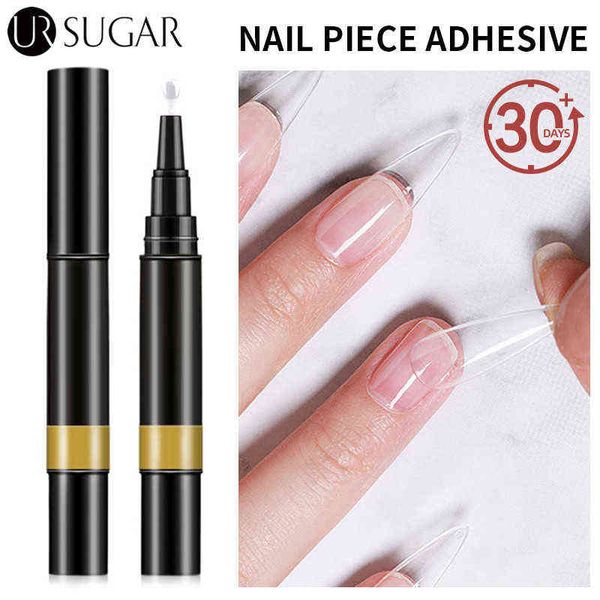 

nxy nail gel 5g tips glue pen multifunction transparent color soak off uv led extension art varnish 0328, Red;pink