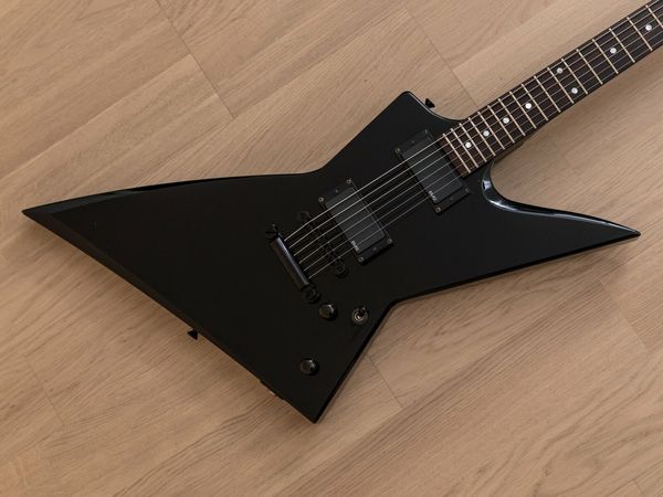 

es p ex-std explorer electric guitar black