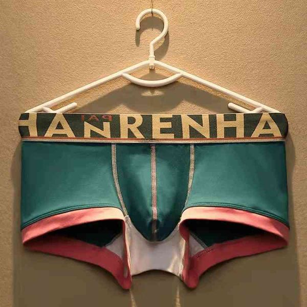 

designer luxury hip hop mens underpants boxers for man underwear cueca boxer 2 with box they can also be sold in pieces, Black;white