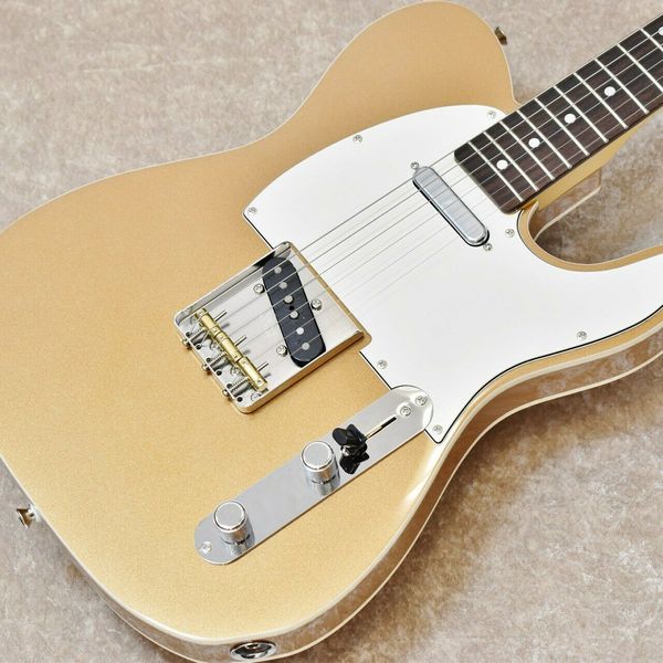 

jv modified '60s custom tele-firemist gold- electric guitar