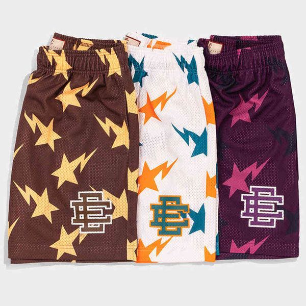 

eric emanuel ee sky men's shorts large basic short new york city skyline fitness sweatpants women summer gym worko basketball beach foo, White;black