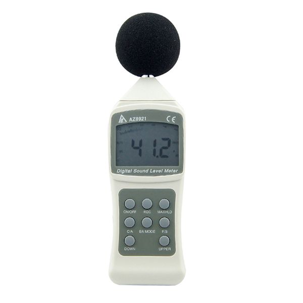 AZ8921 Digital Sound Level Meter Tragbare Geräuschpegel Meter Dezibel Sound Test Meter USB-Schnittstelle 0,1 dB Auflösung