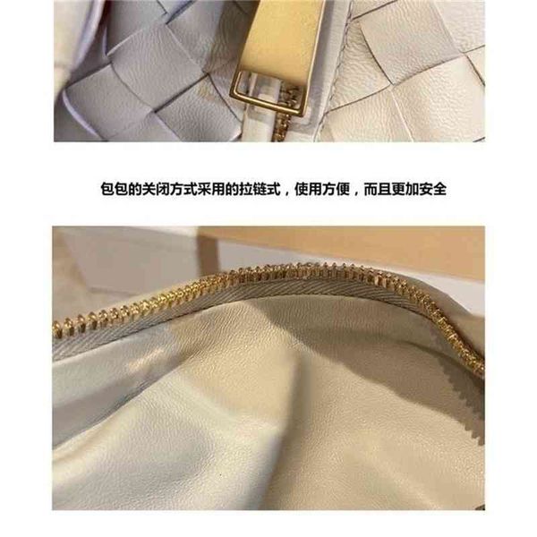 

original edition 2022mini handbags venetas's bottegass's blue ice woven dumpling pillow leather hand underarm bag zc