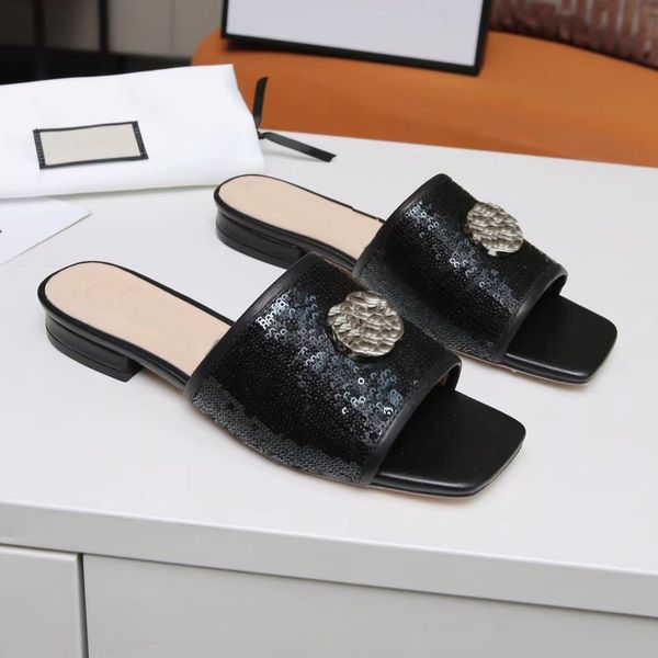 

new flat slippers summer holiday home fashion leather shoes are available in 5 colors very comfortable and beautiful, Black
