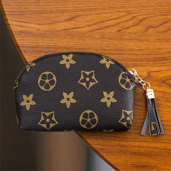 

designer brown coffee plaid flower wallets fashion women wallet coin purse letters card holder clutch bags women vintage retro new style pur, White