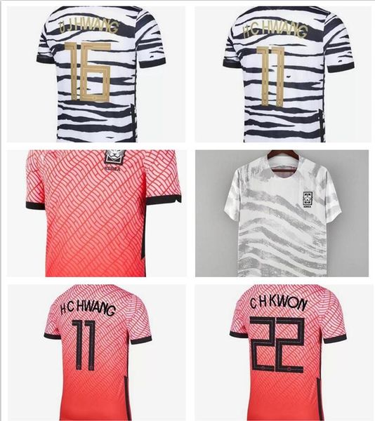 

2022 soccer jerseys national team son south retro h m son 22 kim lee ho jersey classic vintage custom men training football shirts top, Black;yellow