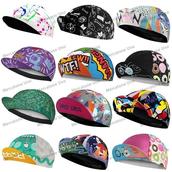 Capitão de ciclismo de verão Gorra ciclismo de bicicleta legal Hat A Outdoor Sports Men Women Bike Caps 220513