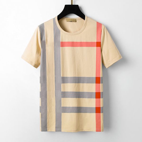 

2021 new arrivals mens t shirts tee paris tik tok starry sky gradient totem designer print clothes short sleeve men women real xs1, Black;brown