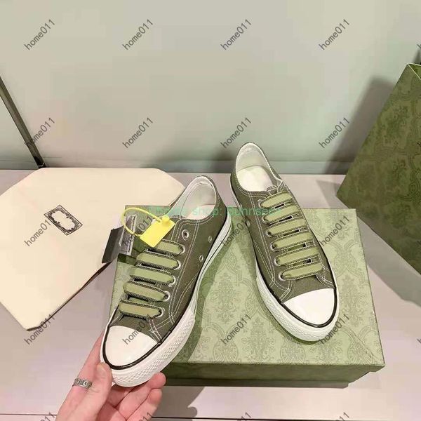 

men women designer shoes sneakers leather sneaker embroidery classic trainers lover trainer with box home011 032, Black