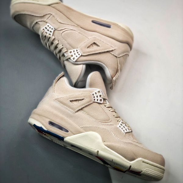 

jumpman 4 men women basketball shoes trainers white running sneakers