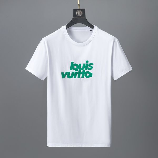 

summer fashion brand versatile round neck half short sleeve lovers t-shirt men's and women's casual s20, White;black