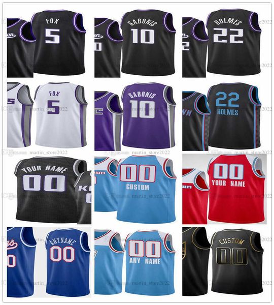 

2022 draft pick basketball keegan murray jerseys men purple white black
