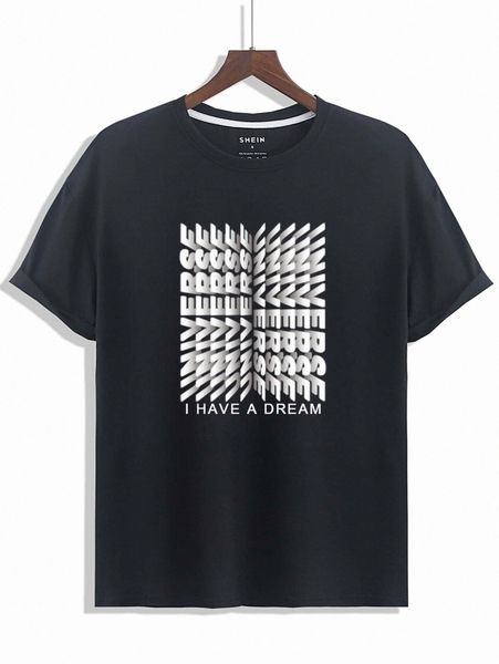 

men slogan graphic tee z8cv#, White;black
