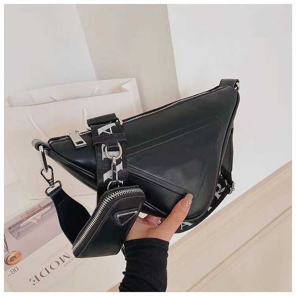 

classic chain designer triangle bags women shoulder bag cross handbag wallet fashion real leather bag