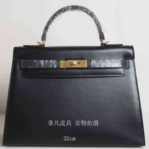 

designer kellies handbags autumn winter portable shoulder women's 32ke11ybox leather plain grain outer sewn wm