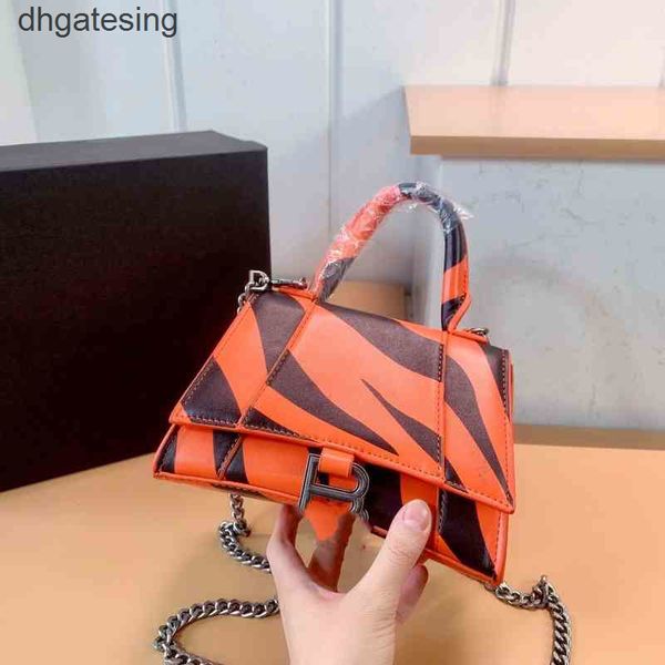 

designer shoulder bag balenciga bags italy brand orange luxury leather hourglass hour tiger glass small strap large 23 chain