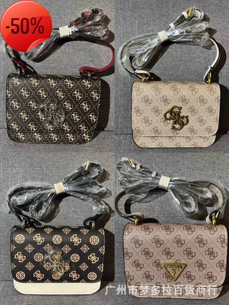 

luxury designergs home new fashion flip small square printed old flower single shoulder messenger bag