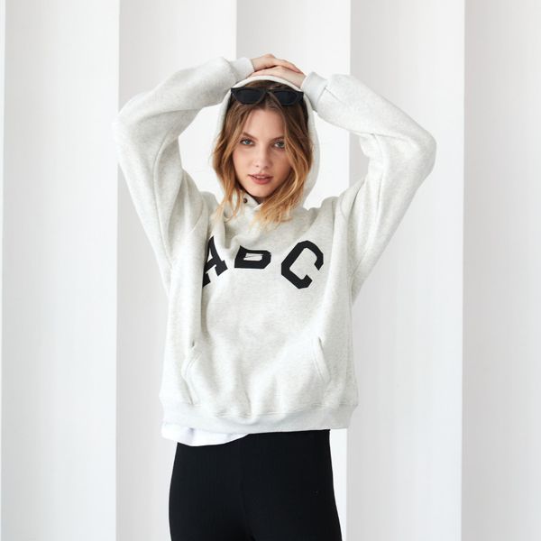 

oversize harajuku hoodie american style vintage letter printing sweatshirt women casual loo 220824, Black