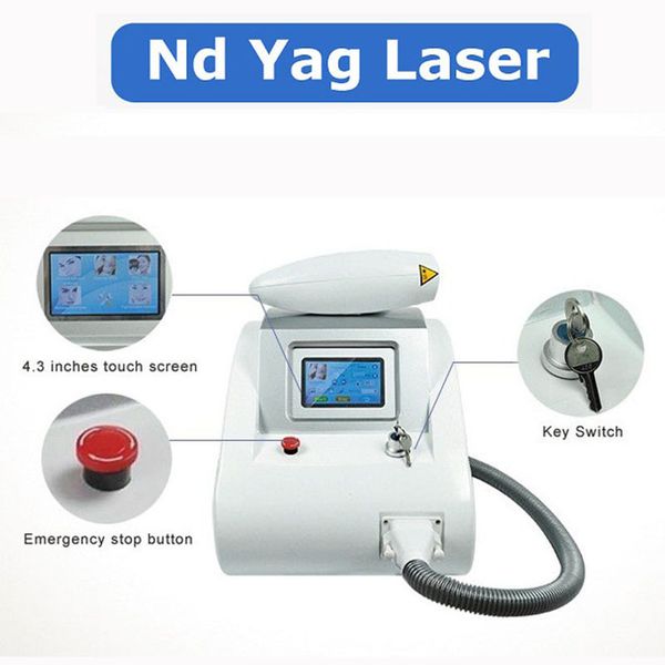 

q switched nd yag laser 532 &1064 &1320nm yag machine price carbon laser peel machine, Black