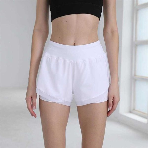 

yoga clothes fitness shorts women's shaping european and american anti light holiday two pieces of explosive splicing outdoor216w, White;red