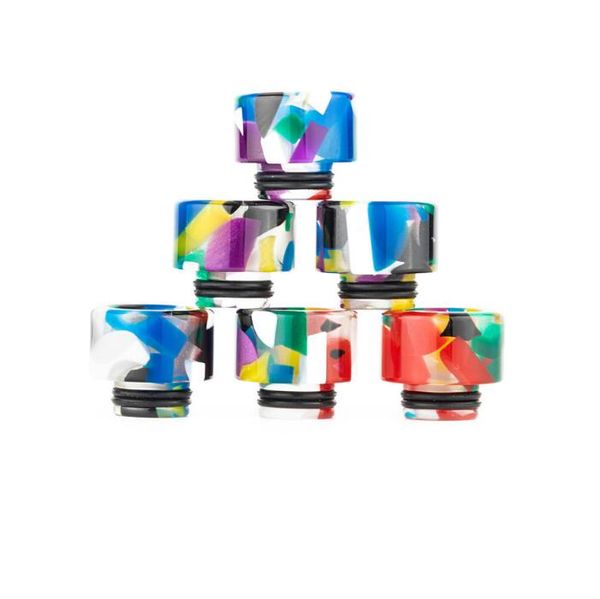 Florale Drip Tips für Epoxidharz Drips Tip 510 Mundstück für Kennedy TFV8 RDA Vaporizer