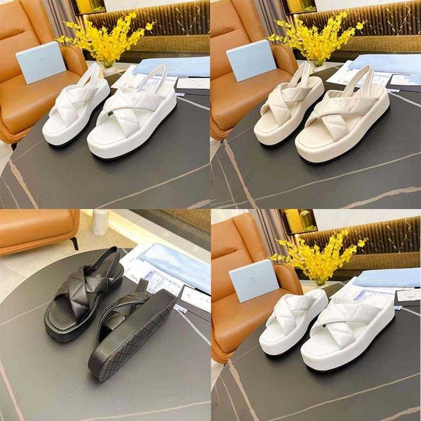 

designer slippers women slides fashion luxurys floral slipper leather rubber flats sandals s, Black