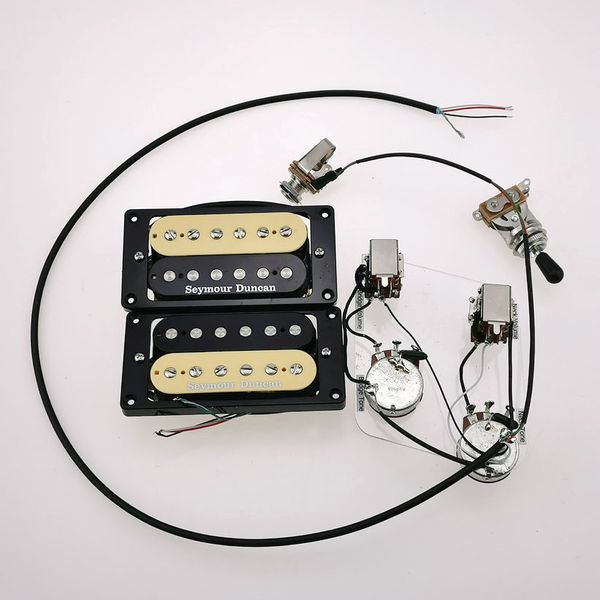 Pickup per chitarra elettrica Pickup Humbucker con interruttore push/pull con cablaggio