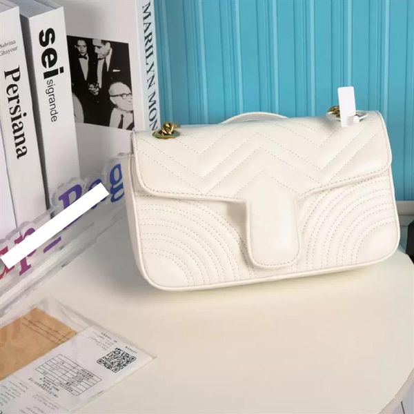 

woman designer bags shoulder bag lady fashion classic genuine leather handbag banquet party black chain bags crossbody198e