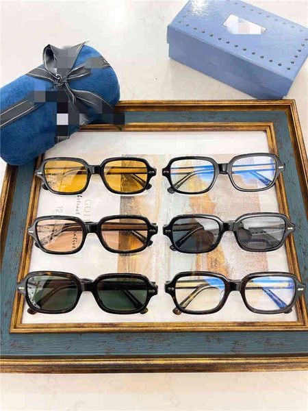 

plate sunglasses g ins net red same gg0072s personalized fashion men's and women's trend tkwa, White;black