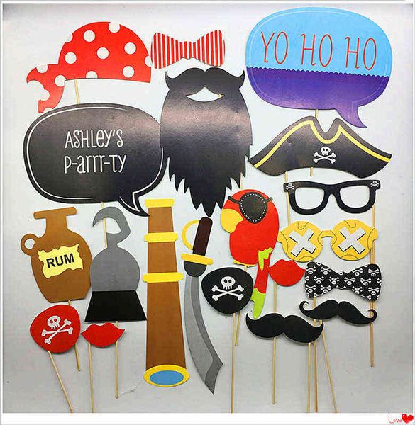 

factory outlet halloween pbetterography props ghost festival party funny decorations pirate paper beard eyeball crow ghost hand 40py