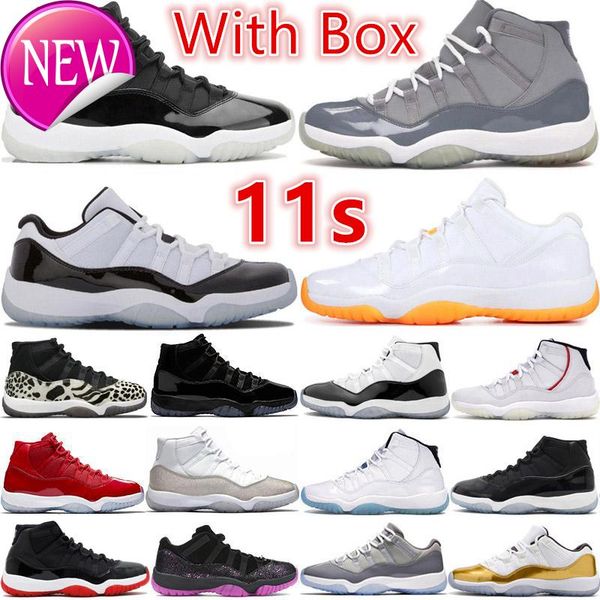 

with box jumpman 11 high og mens basketball shoes 11s animal instinct 25th anniversary bred concord gamma blue legend blue citrus low men