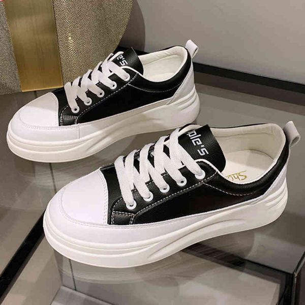 

running shoes little white shoes women's summer 2022 new heighten thick soled lovers' casual sports student board