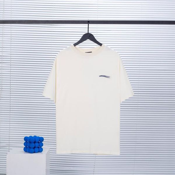 

spring/summer new fashion letter print short sleeve women's men's t-shirt loose os version men's designer t-shirt f43, Black;brown