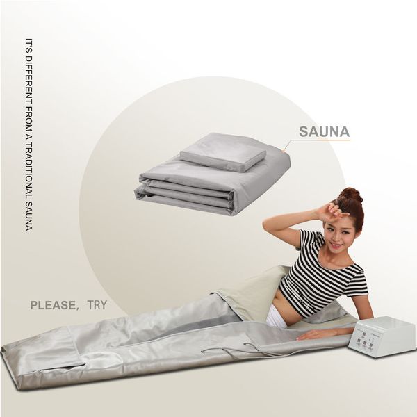 

health gadgets factory direct sale portable 3 thermal body part far infrared detox sauna blanket for healthcare