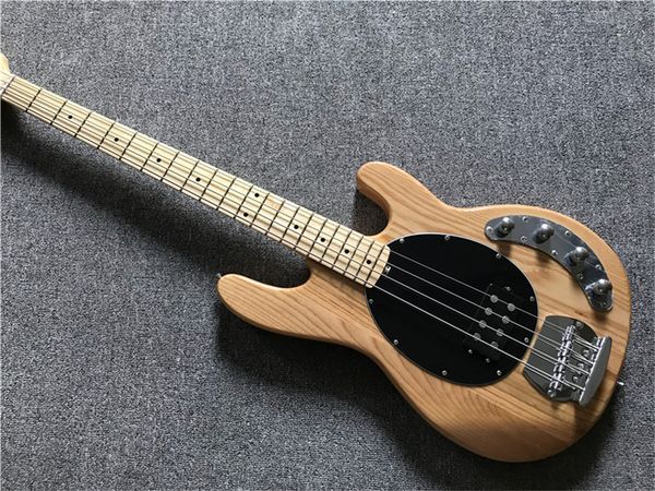 

factory custom ash body electric bass guitar with maple fingerboard,chrome hardware,can be customized