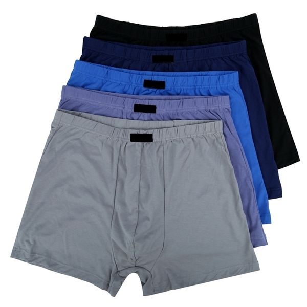 

4pcs/set mens innerwear large sizes boxers man 100% cotton boxer men underwear family men's panties shorts loose underpants male 220423, Black;white