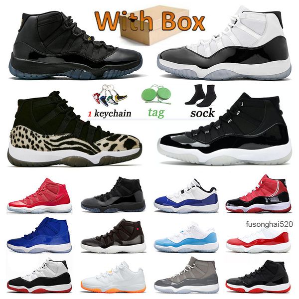 

mens 11 trainers basketball shoes jumpman 11s animal instinct sports sneakers concord citrus gamma blue 25th anniversary womens, Black