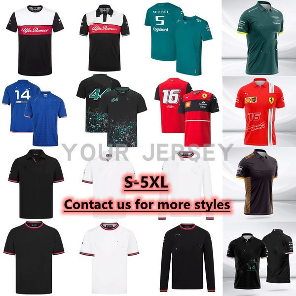 

2021-2022 f1 racing suit men's premium size: s-5xl delivery, Black
