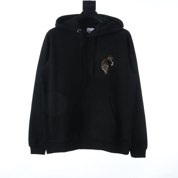 

2022 men's and women's t-shirt splicing printing short sleeve early spring double strand fine cotton fabric digital printing proce, Black;brown