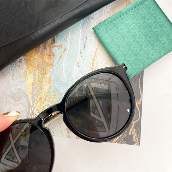 

sunglasses fashion round frame sunglasses star ins same db1032, White;black