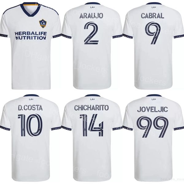 

club mls la los angeles galaxy soccer 16 sacha kljestan jersey 14 javier hernandez chicharito 44 raheem edwards 11 samuel grandsir 26 efrain, Black;yellow
