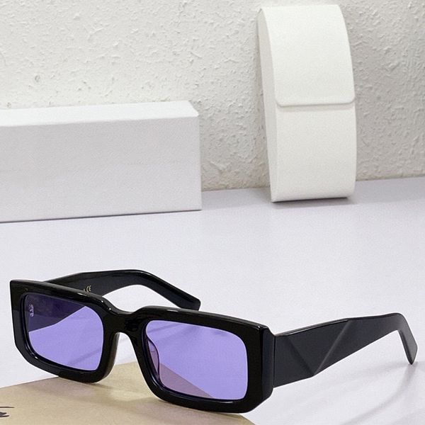 Symbole Conocida marca Occhiali Gafas de sol PR 06YS Gafas para hombres y mujeres Moda Triángulo Decoración Templos grandes Protección para los ojos Retro CGZYDH01