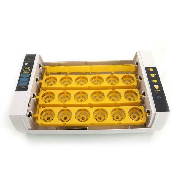 

24 egg incubator hatcher matic turning tempera qylmih packing2010328f
