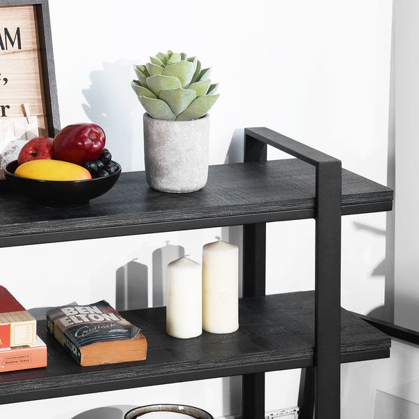 

office furniture 3-layer metal shelf-bookshelf- 3-tire storage shelf -bookcase