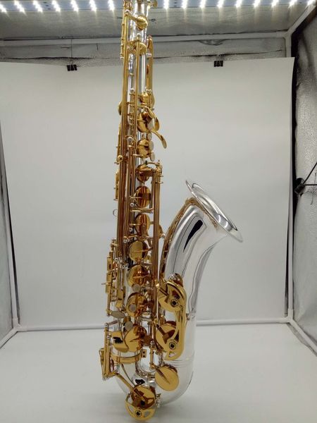 

mfc tenor saxophone t-9937 t-wo37 silvering gold keys sax tenor mouthpiece ligature reeds neck musical instrument