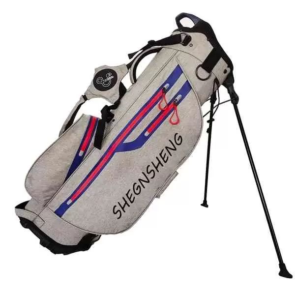 

2022 new golf club bag golf stand bag, Black;red